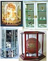 Curio Cabinets, Curio Cases, Doll Cases, Glass and Acrylic Collectible Display Cases